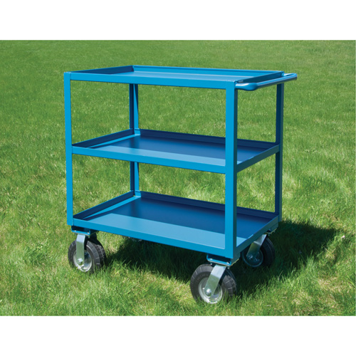 Outdoor Shelf Cart, 3 Tiers, 24" W x 39" H x 51" D, 1200 lbs. Capacity Advanced Consulting and Training Ltd.