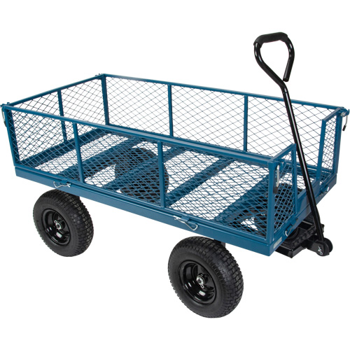 Wagon with Drop Sides, 24" W x 48" L, 800 lbs. Capacity Advanced Consulting and Training Ltd.