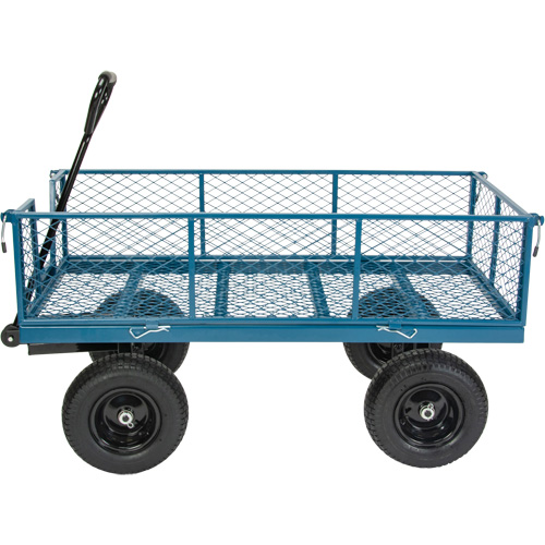 Wagon with Drop Sides, 24" W x 48" L, 800 lbs. Capacity Advanced Consulting and Training Ltd.