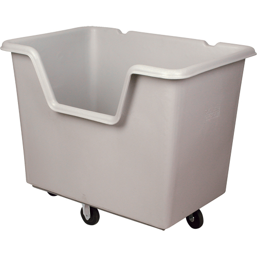 Chariot-caisse Starcart &agrave; c&ocirc;t&eacute; ouvert, Poly&eacute;thyl&egrave;ne, 46" lo x 31" la x 49" h, Volume 24 pi³, Capacit&eacute; 900 lb Advanced Consulting and Training Ltd.