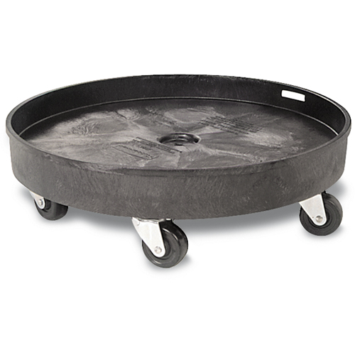 Waste Container Dolly, Polyethylene, Black Advanced Consulting and Training Ltd.