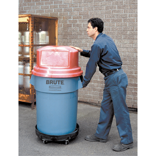 Waste Container Dolly, Polyethylene, Black Advanced Consulting and Training Ltd.