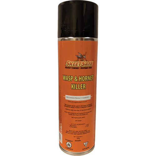 SkeetSafe&reg; Wasp & Hornet Spray, 350 g, Aerosol Can, Solvent Base Advanced Consulting and Training Ltd.
