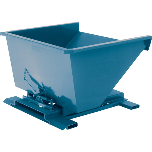 Conteneur autobasculeur, Acier, 3/4 vg³, Bleu Advanced Consulting and Training Ltd.