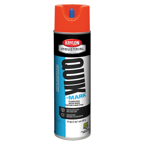 Peinture de marquage industrielle invers&eacute;e &agrave; base d'eau Quik-Mark, 17 oz, Canette a&eacute;rosol Advanced Consulting and Training Ltd.