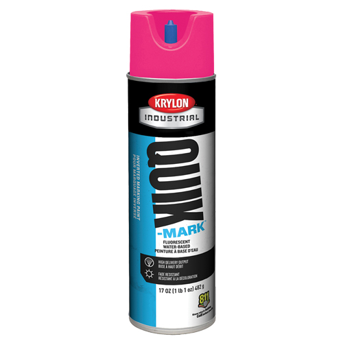 Industrial Quik-Mark Water-Based Inverted Marking Paint, 17 oz., Aerosol Can Advanced Consulting and Training Ltd.