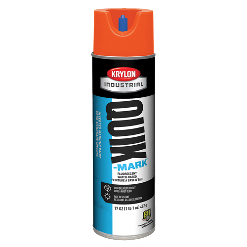 Industrial Quik-Mark Water-Based Inverted Marking Paint, 17 oz., Aerosol Can Advanced Consulting and Training Ltd.