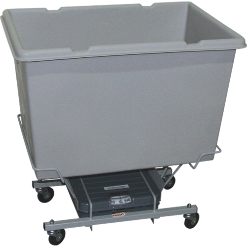Scale Carts, Polyethylene, 33" L x 23" W x 33" H, 7 cu. ft. Volume, 250 lbs. Capacity Advanced Consulting and Training Ltd.