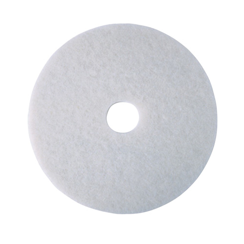 Floor Pad, 17", Polish, White Advanced Consulting and Training Ltd.
