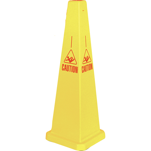 "Caution" Lamba Traffic Cones, English with Pictogram Advanced Consulting and Training Ltd.