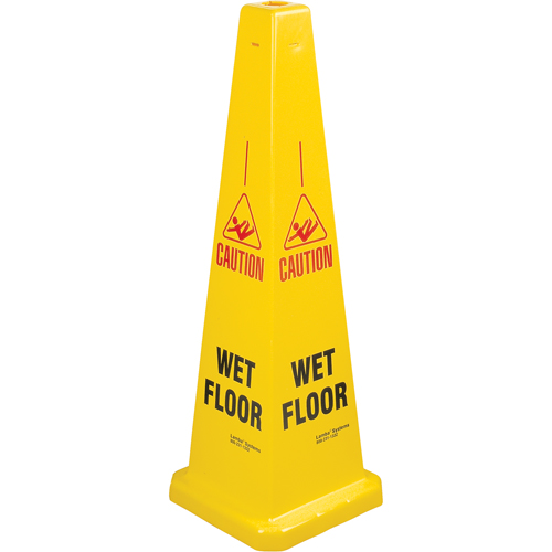 C&ocirc;nes de d&eacute;viation  Wet Floor , Anglais avec pictogramme Advanced Consulting and Training Ltd.