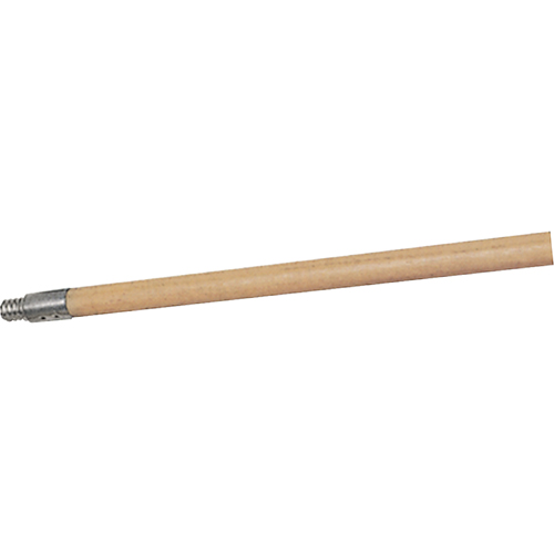 Structural Foam Push Broom Handle, Wood, ACME Threaded Tip, 15/16" Diameter, 60" Length Advanced Consulting and Training Ltd.
