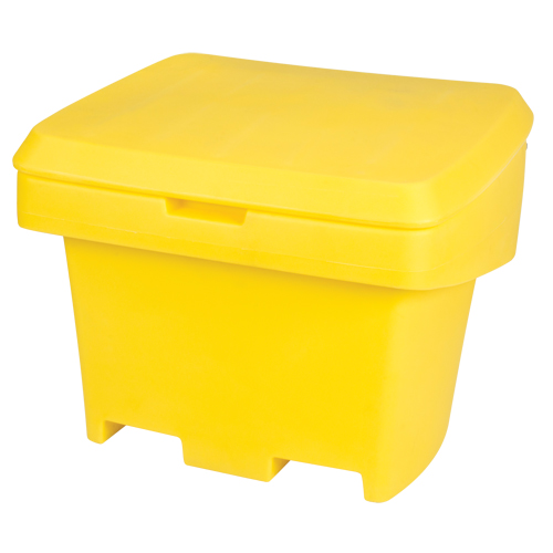 Contenant de rangement robuste pour l'ext&eacute;rieure pour sel et sable, 30" x 24" x 24", 5,5 pi³, Jaune Advanced Consulting and Training Ltd.