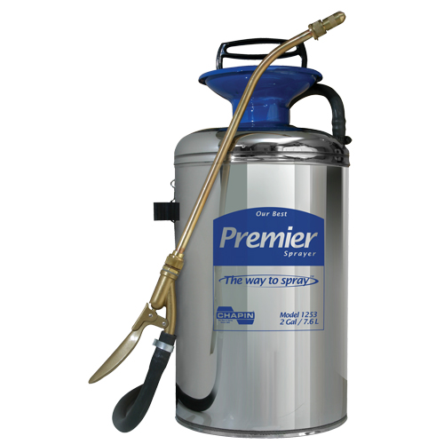 Vaporisateur professionnel s&eacute;rie premi&egrave;re qualit&eacute;, 2 gal. (7,6 L), Acier inoxydable, Lance de 12" Advanced Consulting and Training Ltd.