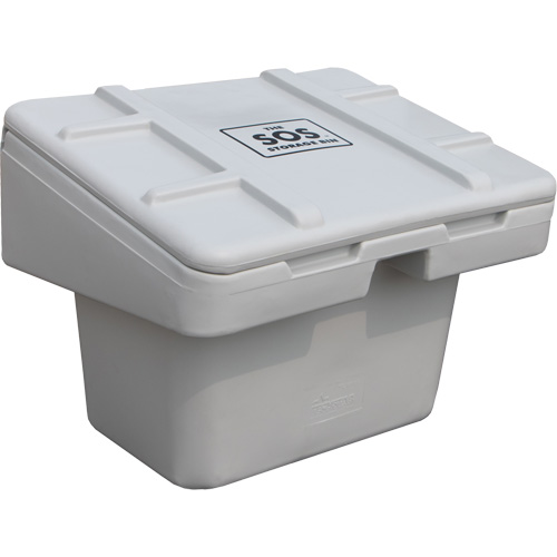 Contenants pour sel & sable SOS, Avec Moraillon, 30" x 24" x 24", 5,5 pi³, Gris Advanced Consulting and Training Ltd.