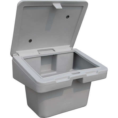 Contenants pour sel & sable SOS, Avec Moraillon, 30" x 24" x 24", 5,5 pi³, Gris Advanced Consulting and Training Ltd.