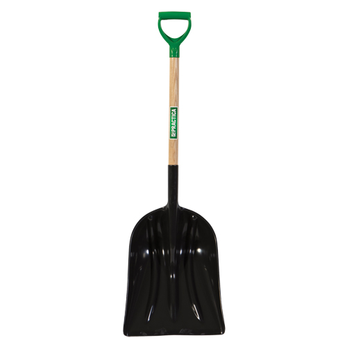 Grain & Coal Scoop Shovel, Wood, Polypropylene Blade, D-Grip Handle, 30-1/4" Length Advanced Consulting and Training Ltd.