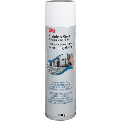 Stainless Steel Cleaner & Polish, 21.5 oz., Aerosol Can Advanced Consulting and Training Ltd.