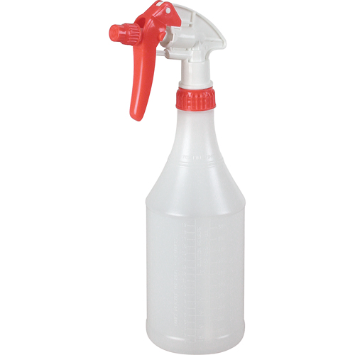 Round Spray Bottle with Trigger Sprayer, 24 oz. Advanced Consulting and Training Ltd.