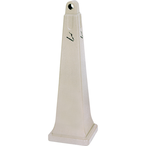 Groundskeeper Cigarette Waste Collectors, Free-Standing, Plastic, 1 US gal. Capacity, 39-3/4" Height Advanced Consulting and Training Ltd.