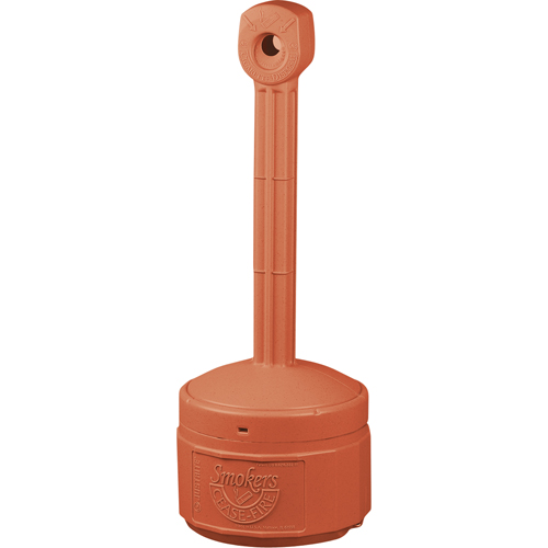 Smokers Cease-Fire&reg; Cigarette Butt Receptacle, Free-Standing, Plastic, 1 US gal. Capacity, 30" Height Advanced Consulting and Training Ltd.