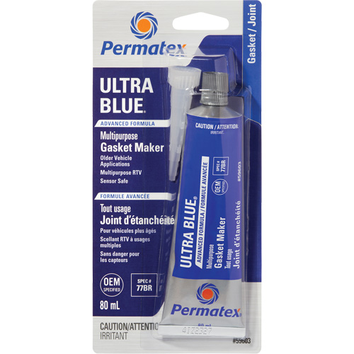 Ultra Blue&reg; Gasket Maker, 80 ml, Tube, Blue Advanced Consulting and Training Ltd.