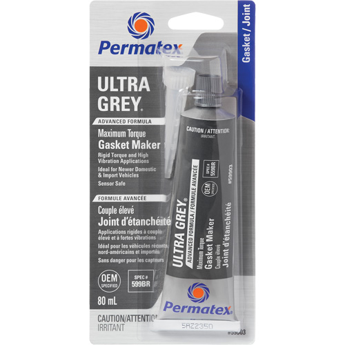 Compos&eacute; &agrave; joints Ultra Grey, Tube, 80 ml, -54°C - 260°C/-65°F - 500°F Advanced Consulting and Training Ltd.