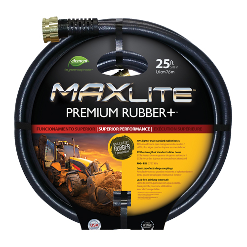 Commercial Duty Hoses, Rubber, 5/8" dia. x 25' Advanced Consulting and Training Ltd.