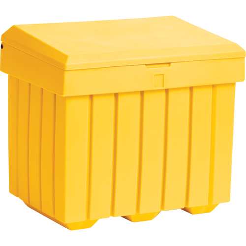 Conteneur d'entreposage &eacute;conomique pour sel/sable, 32" x 23" x 27-1/2", 10 pi³, Jaune Advanced Consulting and Training Ltd.