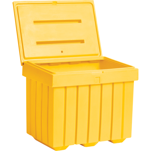 Conteneur d'entreposage &eacute;conomique pour sel/sable, 32" x 23" x 27-1/2", 10 pi³, Jaune Advanced Consulting and Training Ltd.
