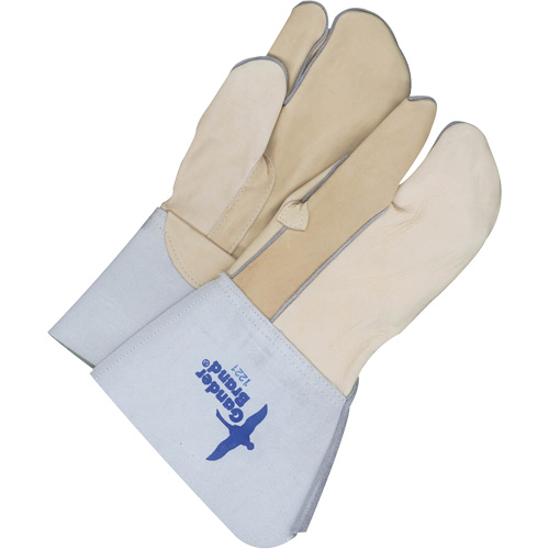 Gants &agrave; trois doigts en cuir, Cuir fleur de vache, Taille 11 Advanced Consulting and Training Ltd.