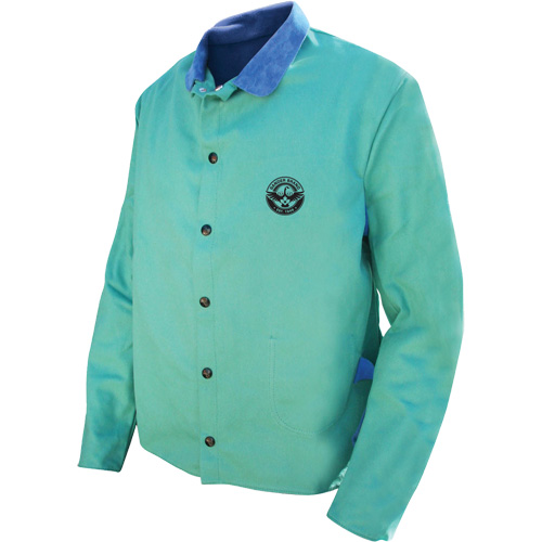 Veste de soudage Gander Brand Banox FR, Coton, 3T-Grand, Vert Advanced Consulting and Training Ltd.