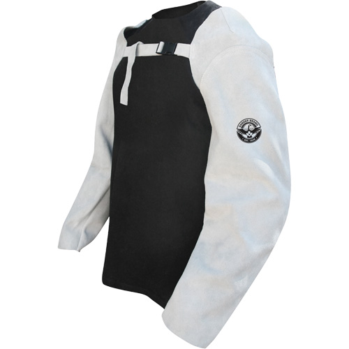 Leather Welding Sleeves, 24" L, Pearl Grey Advanced Consulting and Training Ltd.