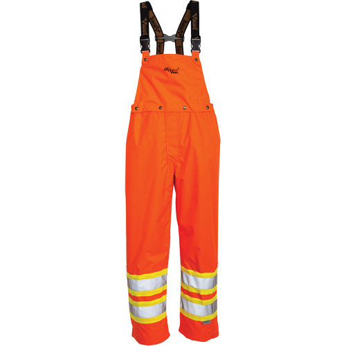 Journeyman&reg; 300D Bib Pants, Polyester, Large, High Visibility Orange Advanced Consulting and Training Ltd.