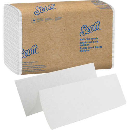 Scott&reg; Essential Multi-Fold Paper Towels, 1 Ply, 9-2/5" L x 9-1/5" W, 250 /Pack Advanced Consulting and Training Ltd.