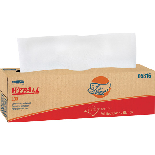 WypAll&reg; L30 General Purpose Towels, All-Purpose, 16-2/5" L x 9-4/5" W Advanced Consulting and Training Ltd.