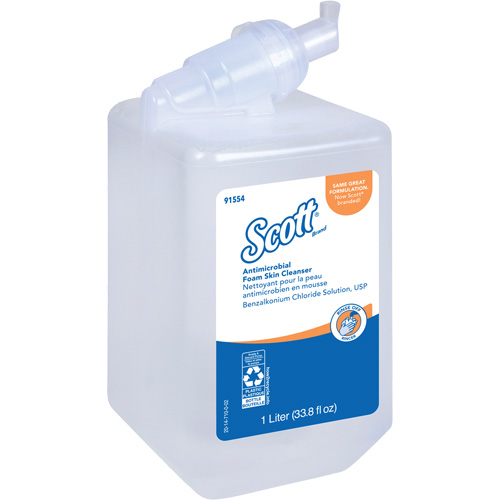 Nettoyant antimicrobien pour la peau Control de Scott, Mousse, 1 L, Sans parfum Advanced Consulting and Training Ltd.
