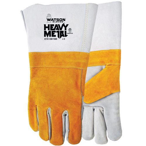 Cow Town Flame-Resistant Gloves, Split Cowhide, Size Large Advanced Consulting and Training Ltd.