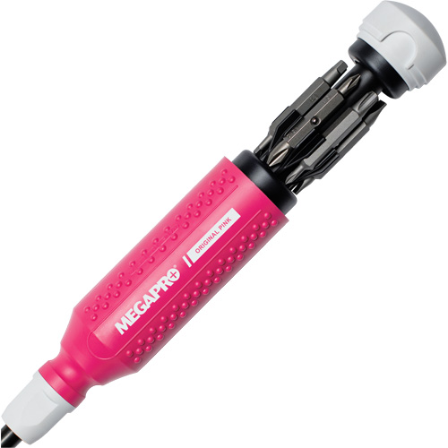 Original Pink 15-in-1 Multi-Bit Screwdriver, 8-37/50" L, Textured Handle Advanced Consulting and Training Ltd.