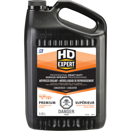Antigel/liquide de refroidissement concentr&eacute; pour dur&eacute;e de vie prolong&eacute;e pour moteur diesel Turbo Power, 3,78 L, Gallon Advanced Consulting and Training Ltd.