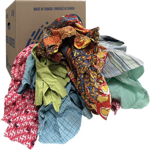 Wiper Rags, Mix Colours, 10 lbs. Advanced Consulting and Training Ltd.