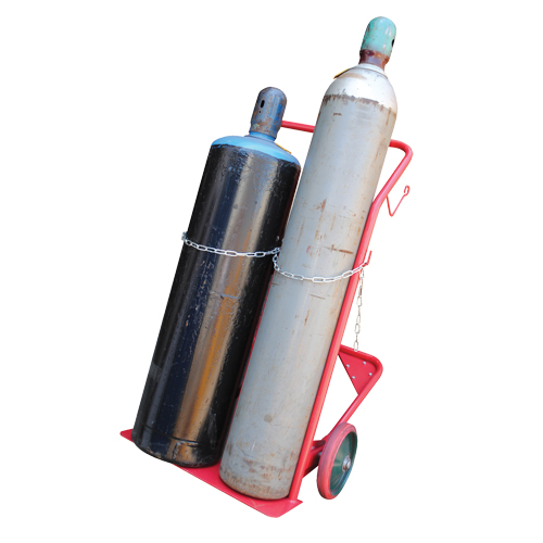 Cylinder Cart, Mold-on Rubber Wheels, 25-1/2"W x 7"L Base, 350 lbs. Advanced Consulting and Training Ltd.
