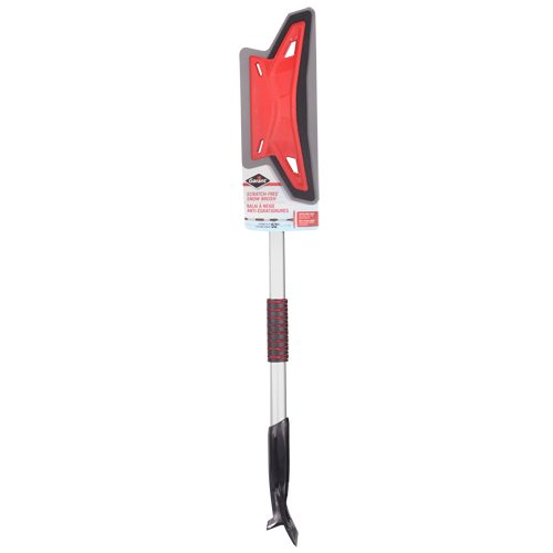 Balai &agrave; neige anti&eacute;gratignures, T&eacute;lescopique, lame Mousse de CAV/E, 52" Longueur, Rouge Advanced Consulting and Training Ltd.
