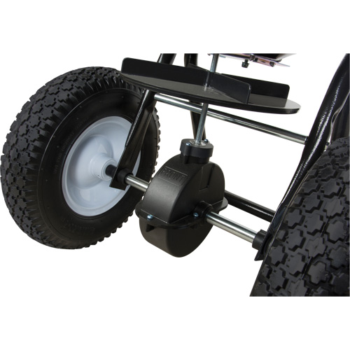 Broadcast Spreader, 11000 sq. ft., 50 lbs. capacity Advanced Consulting and Training Ltd.