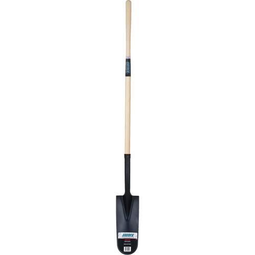 Pelle &agrave; drain robuste, Acier au carbone, Lame 16" x 6", 45" lo, Manche Droit Advanced Consulting and Training Ltd.