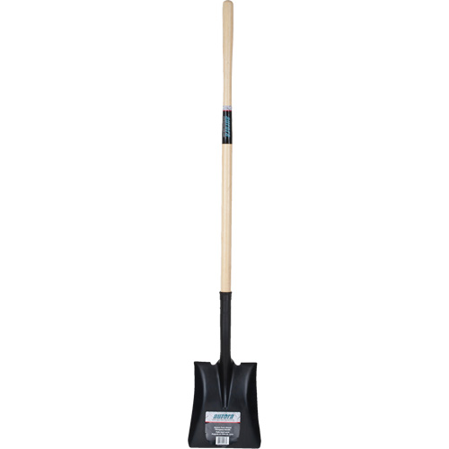 Square Point Shovel, Hardwood, Tempered Steel Blade, Straight Handle, 48" Long Advanced Consulting and Training Ltd.