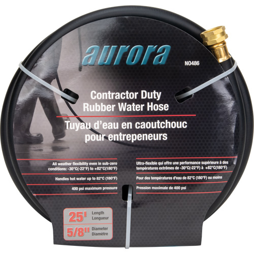 Contractor Duty Rubber Hose, Rubber, 5/8" dia. x 25' Advanced Consulting and Training Ltd.