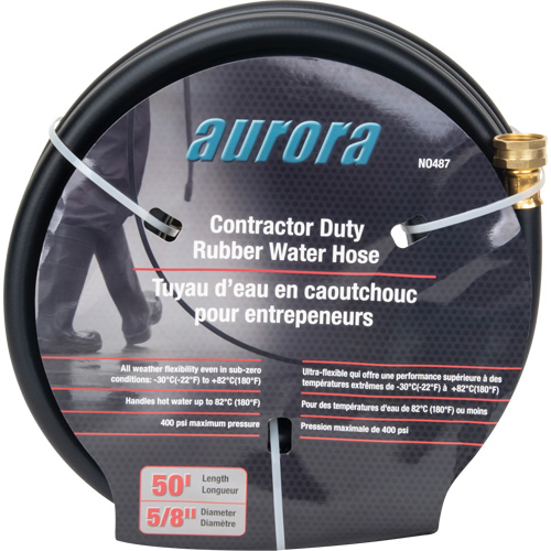 Contractor Duty Rubber Hose, Rubber, 5/8" dia. x 50' Advanced Consulting and Training Ltd.