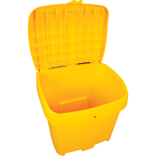 Salt & Sand Storage Bins, With Hasp, 21" x 27" x 26", 4.24 cu. ft., Yellow Advanced Consulting and Training Ltd.