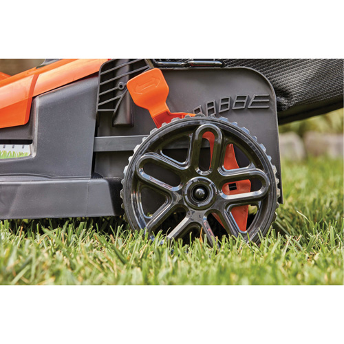 Lawn Mower with Comfort Grip Handle, Push Walk-Behind, Electric, 17" Cutting Width Advanced Consulting and Training Ltd.